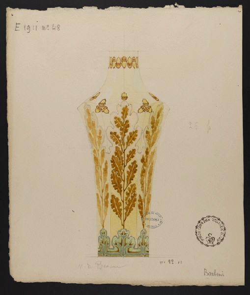 Vase de Beaune, Henri Barberis, 1901