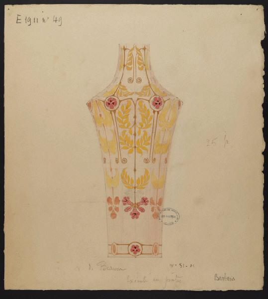 Vase de Beaune, Henri Barberis, 1901