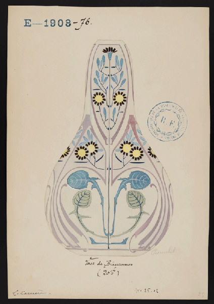 Vase de Brévannes, Louis Carriere, 1902