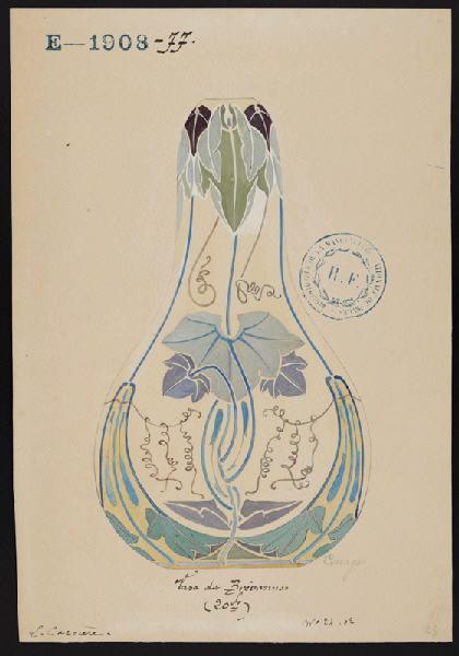 Vase de Brévannes, Louis Carriere, 1902