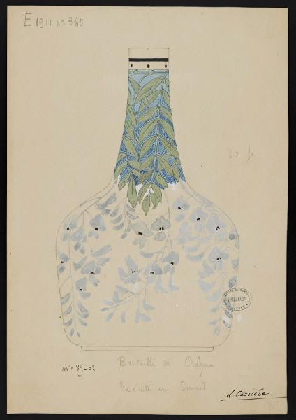 Bouteille de Créqui, Louis Carriere, 1902