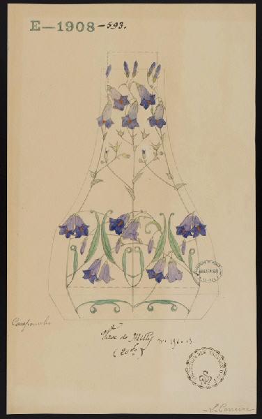 Vase de Milly, Louis Carriere, 1903