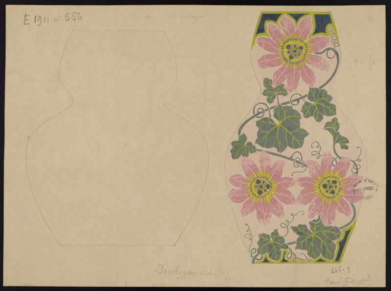 Vase de Massy, Henri Gillet, 1er quart 20e siècle