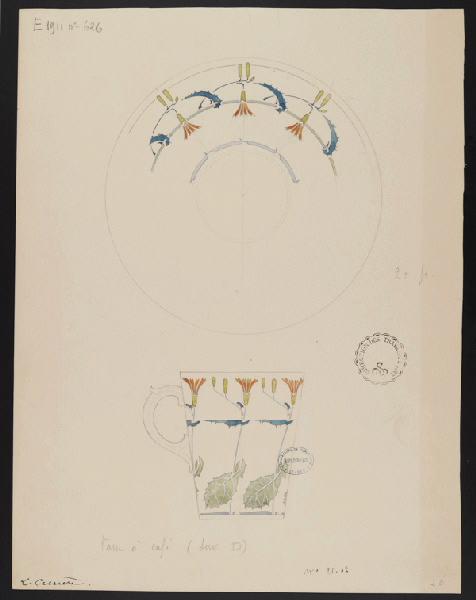 Tasse à café, Louis Carriere, 1902