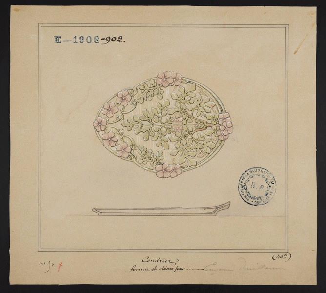 Cendrier, Eugénie Bethmont, 1er quart 20e siècle