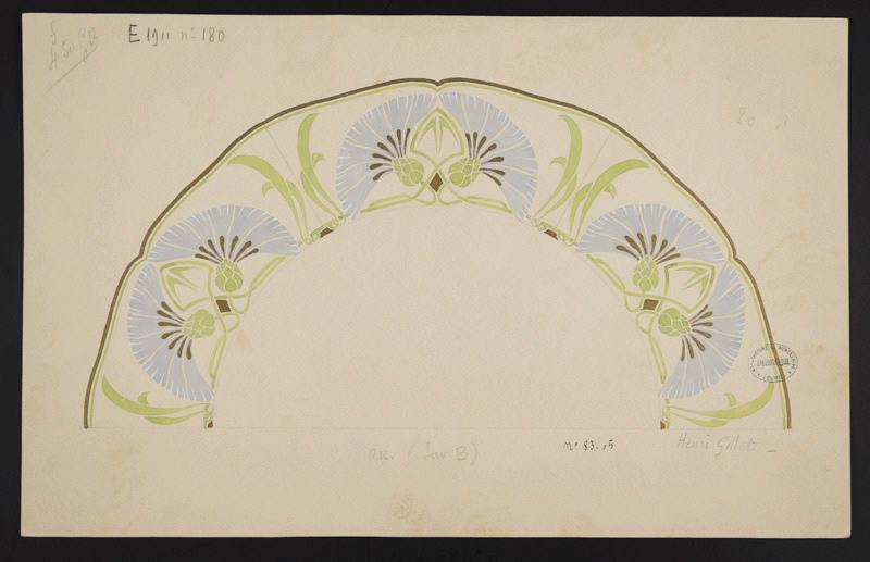 Assiette [Service B], Henri Gillet, 1905