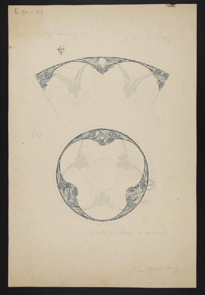 Tasse à café [Service D], Lucy Marchandise, 1906