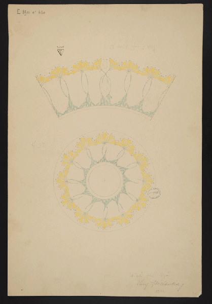 Tasse à café [Service D], Lucy Marchandise, 1906