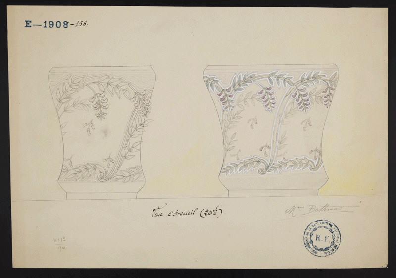 Vase d'Arcueil, Eugénie Bethmont, 1900