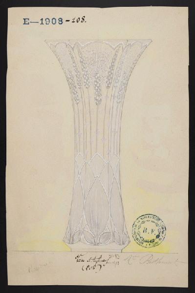 Vase d'Aulnay, Eugénie Bethmont, 1900