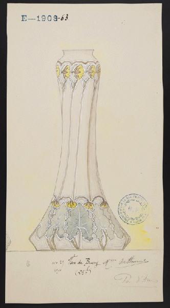 Vase de Bussy, Eugénie Bethmont, 1900