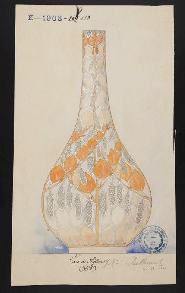 Vase de Châtenay, Eugénie Bethmont, 1900