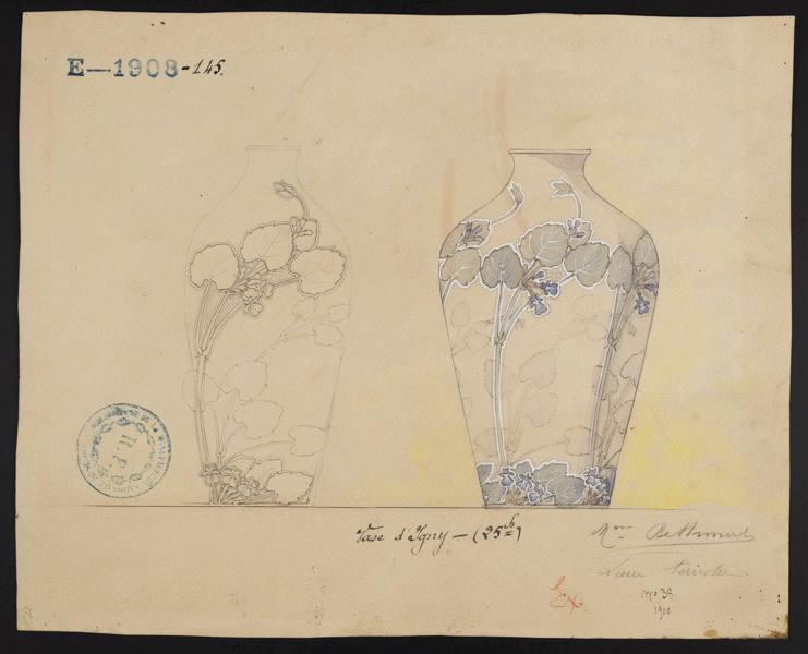 Vase d'Igny, Eugénie Bethmont, 1900