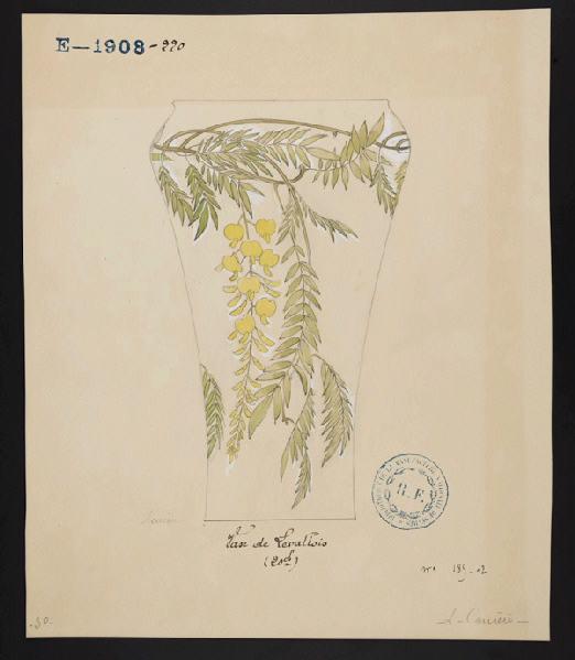 Vase de Levallois, Louis Carriere, 1902