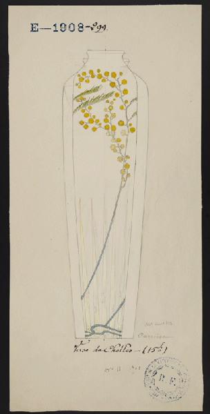 Vase de Chelles, Louis Carriere, 1901