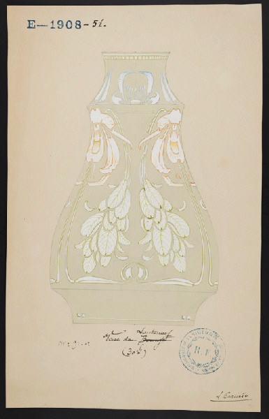 Vase de Lantenay, Louis Carriere, 1902