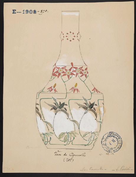 Vase de Courcelles, Louis Carriere, 1902