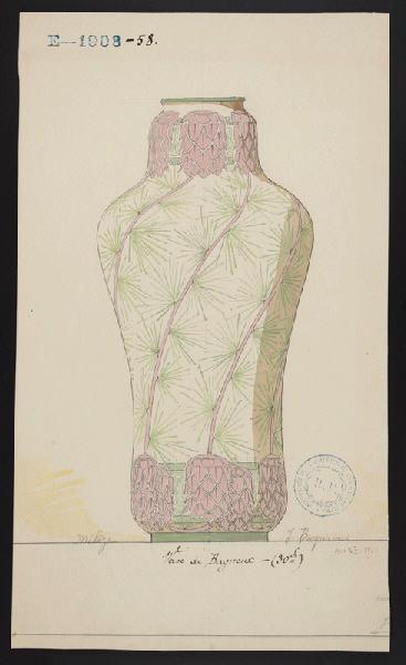 Vase de Bagneux, Jeanne Leroux, 1901