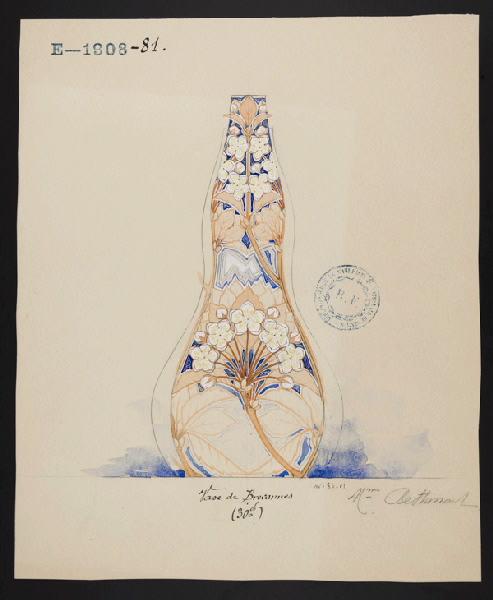 Vase de Brévannes, Eugénie Bethmont, 1901