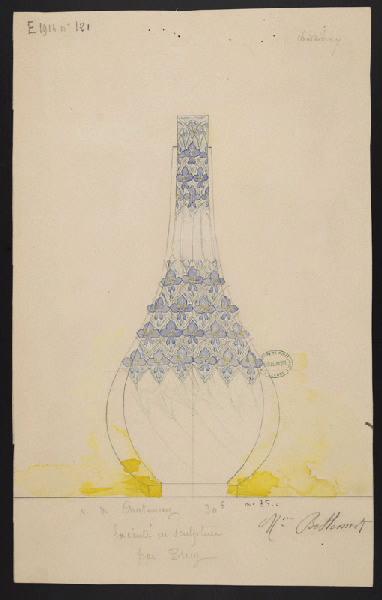 Vase de Châtenay, Eugénie Bethmont, 1901
