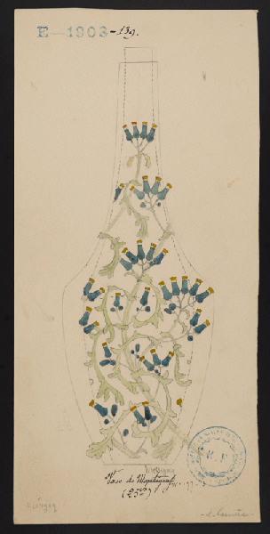 Vase de Messigny, Louis Carriere, 1er quart 20e siècle