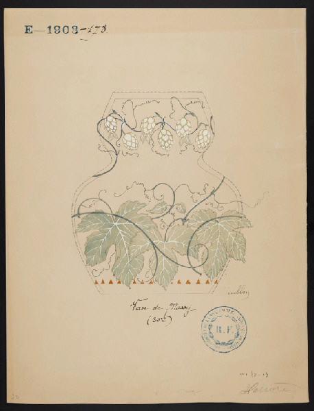 Vase de Massy, Louis Carriere, 1903
