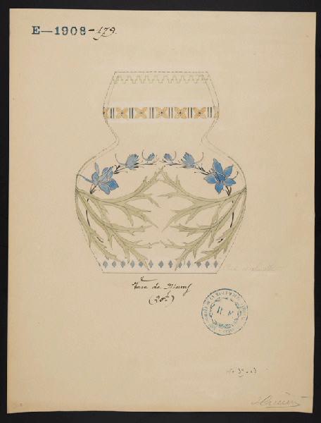Vase de Massy, Louis Carriere, 1903