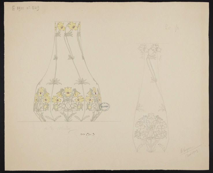Vase de Milly, Marthe Vesque, 1903
