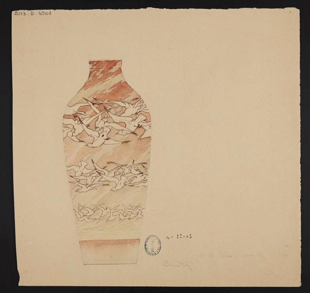 Vase de Blois, Horace Désiré Bieuville, 1er quart 20e siècle