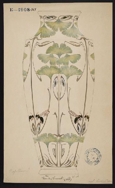 Vase de Clermont, Louis Carriere, 1905