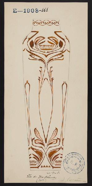 Vase de Montchanin, Louis Carriere, 1905