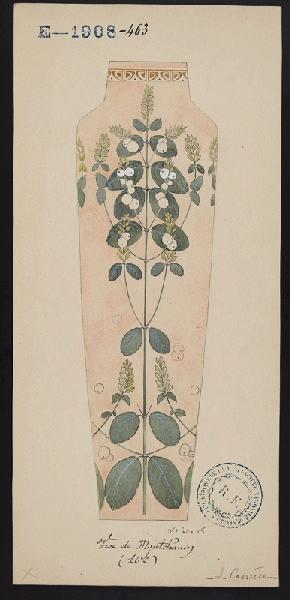 Vase de Montchanin, Louis Carriere, 1905