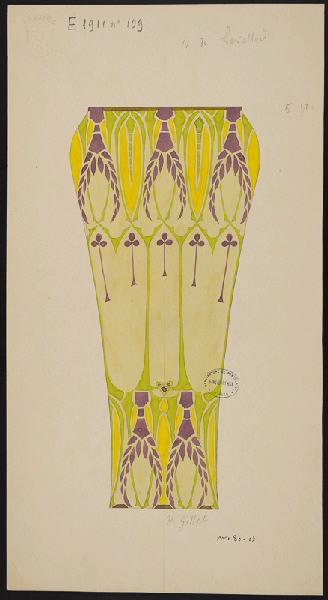 Vase de Levallois, Henri Gillet, 1904