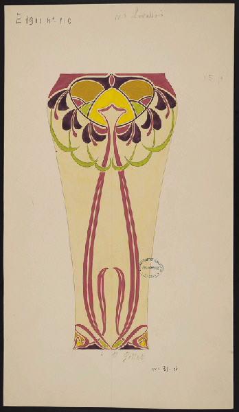 Vase de Levallois, Henri Gillet, 1904