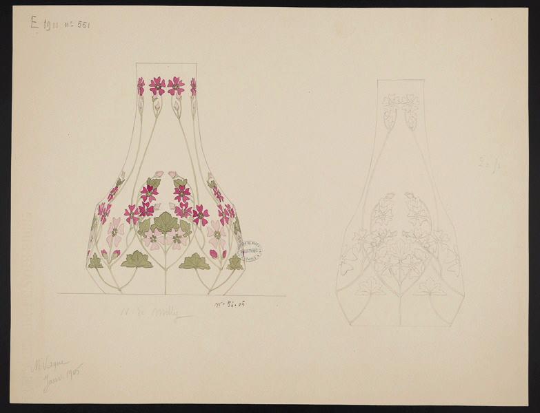 Vase de Melly, Marthe Vesque, 1905