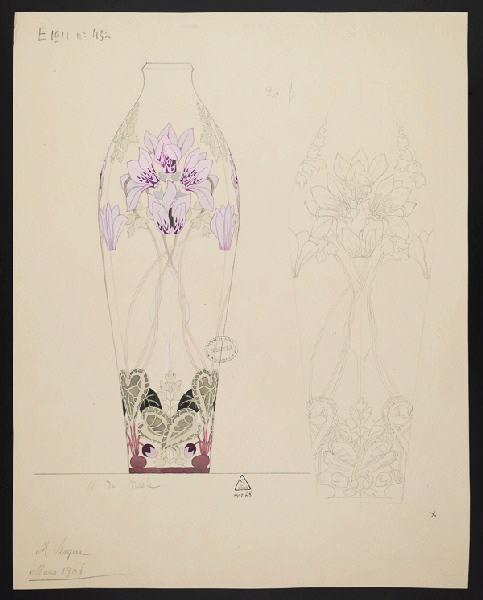 Vase de Nesle, Marthe Vesque, 1906
