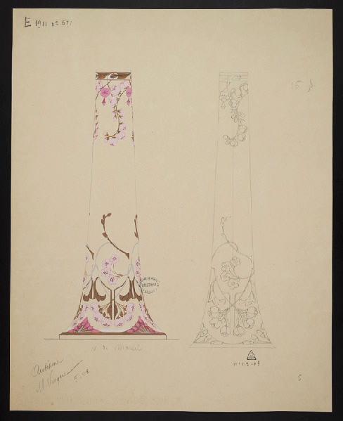 Vase de Mareil, Marthe Vesque, 1908