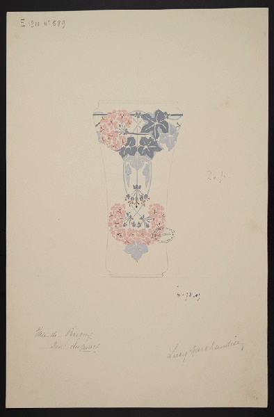Vase de Périgny, Lucy Marchandise, 1909