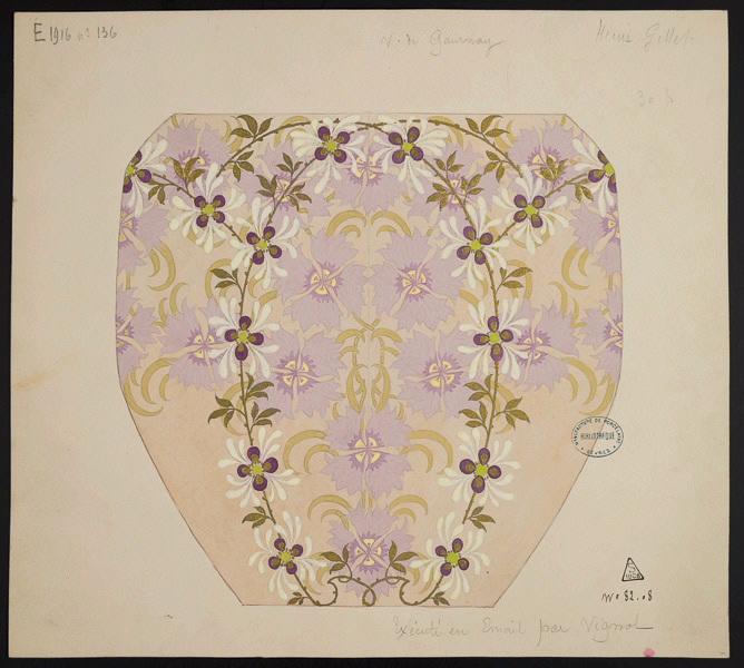 Vase de Gournay, Henri Gillet