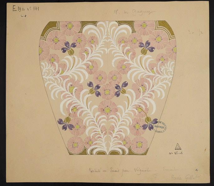 Vase de Gagny, Henri Gillet, 1er quart 20e siècle