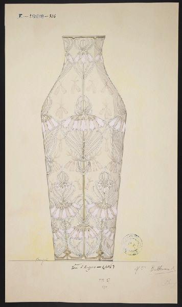 Vase d'Angers, Eugénie Bethmont, 1900
