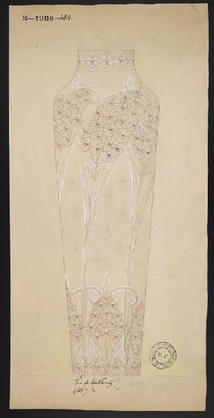 Vase de Montchanin, Eugénie Bethmont, 1900