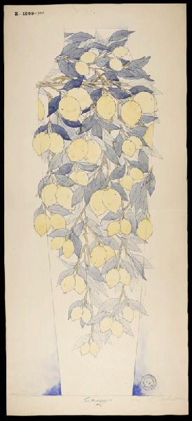 Vase de Montchanin, Eugénie Bethmont, 1er quart 20e siècle