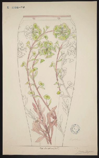Vase Creusot, Jeanne Leroux, 1901