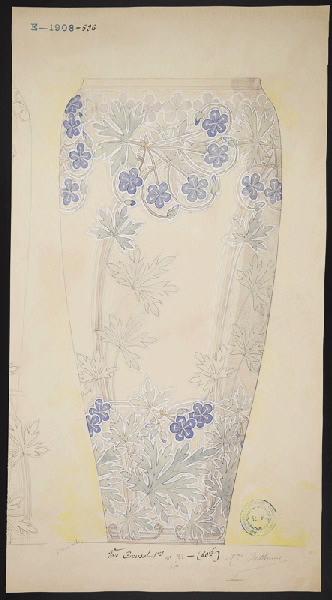 Vase Creusot, Eugénie Bethmont, 1er quart 20e siècle