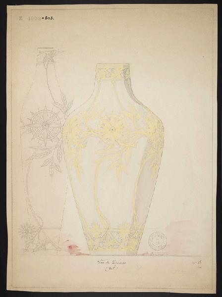 Vase de Varennes, Jeanne Leroux, 1900