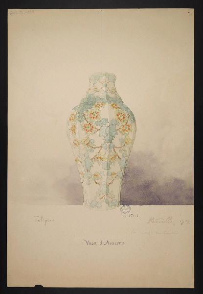 Vase d'Auxerre, Horace Désiré Bieuville, 1902