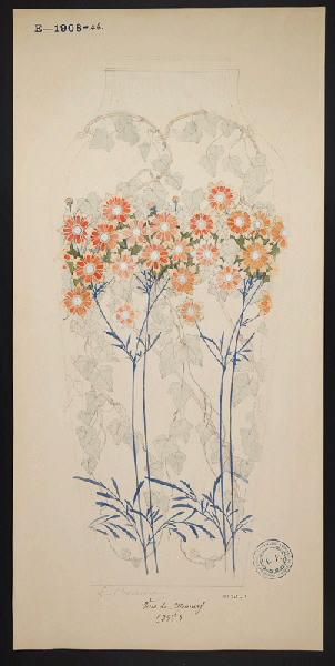 Vase de Mennecy, Louis Carriere, 1903