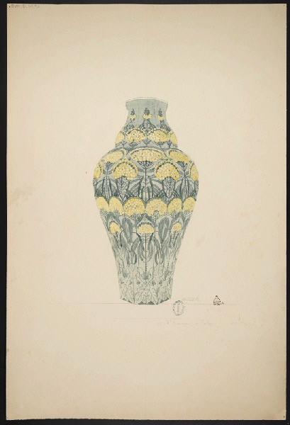 Vase d'Auxerre, Horace Désiré Bieuville, 1906