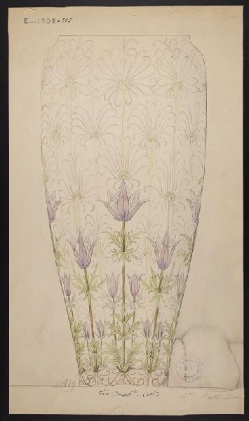 Vase du Creusot, Eugénie Bethmont, 1er quart 20e siècle